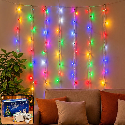 Multicolor Led String Light Series With 8 Lighting Modes (12 Mtr Approx)